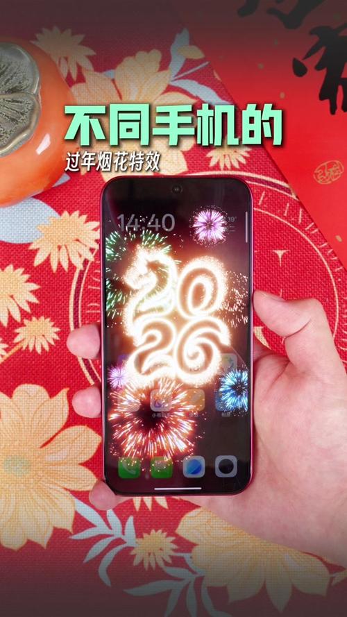 手机放烟花特效