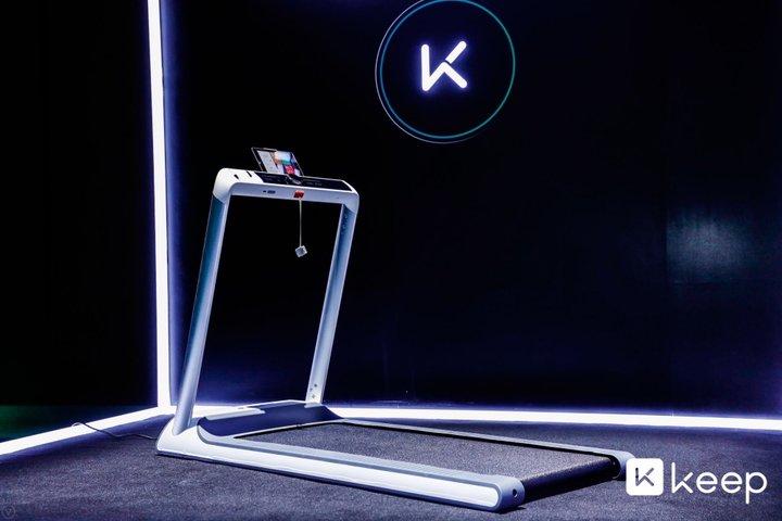 跑步机上怎么用keep