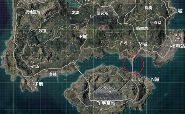 和平精英海岛地图图片高清缩略图