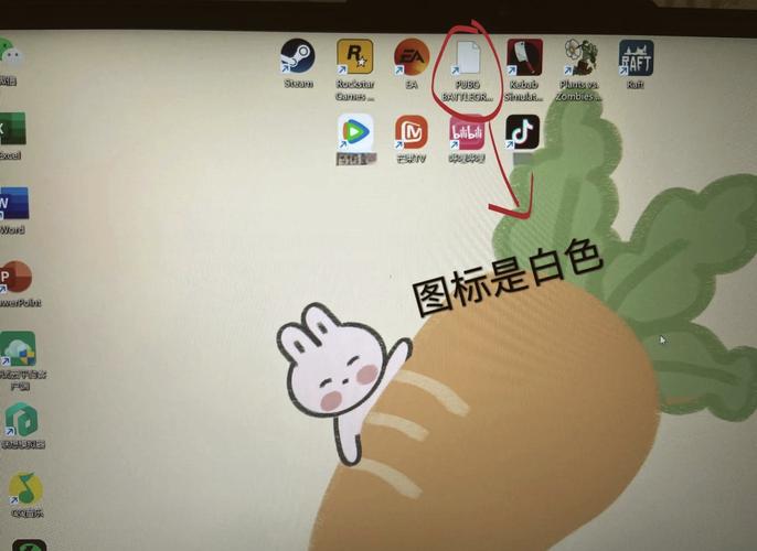 steam桌面图标变成白色文件