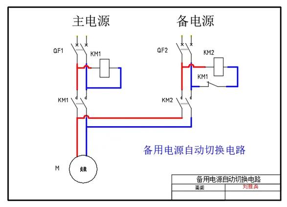 配电柜主用电源和备用电源怎么接
