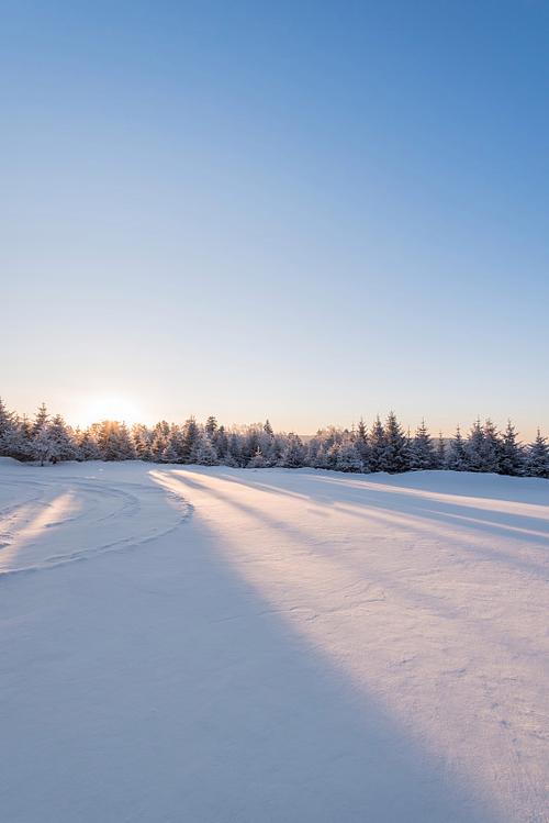 雪地照片图片大全