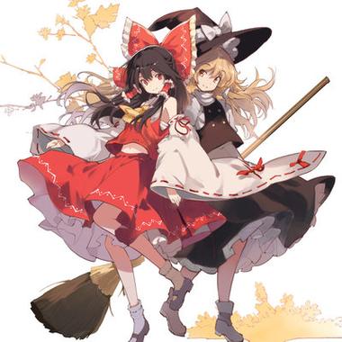 灵梦魔理沙吃蘑菇漫画
