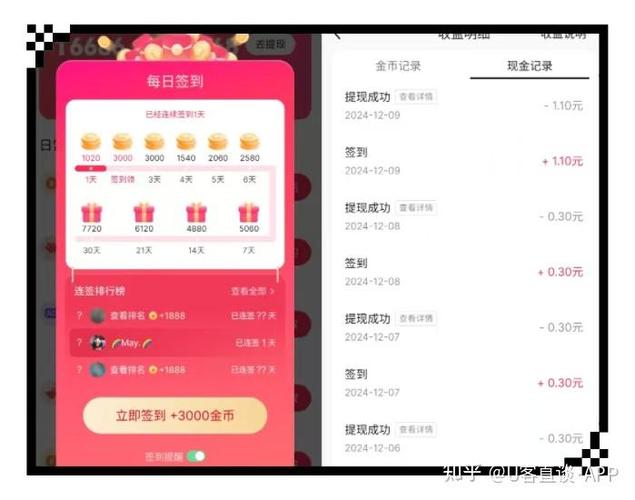 签到赚钱的软件有哪些