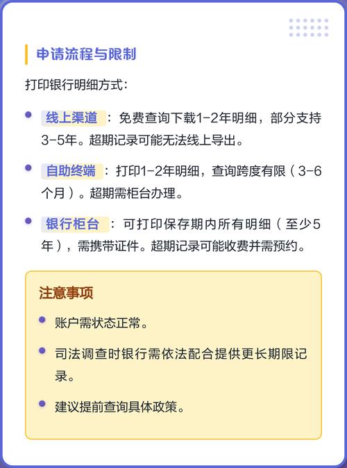 个人银行交易记录保存时间
