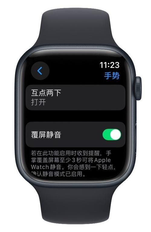 applewatch手指捏合怎么设置