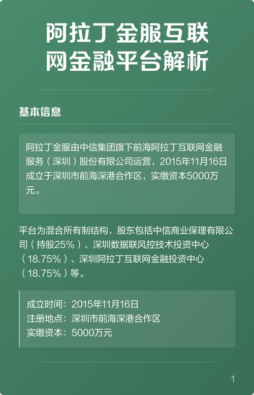 阿拉丁金服