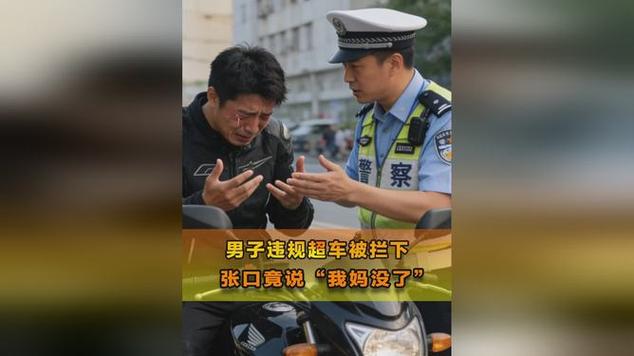 超车的时候被交警拦下了说超速超车