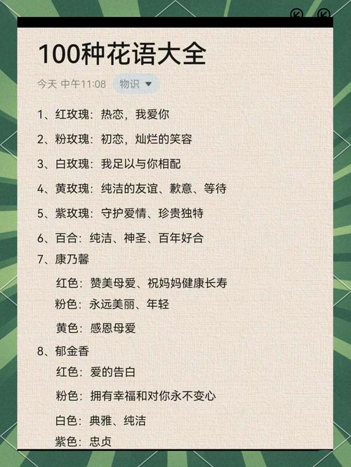 网络浇花的暗语