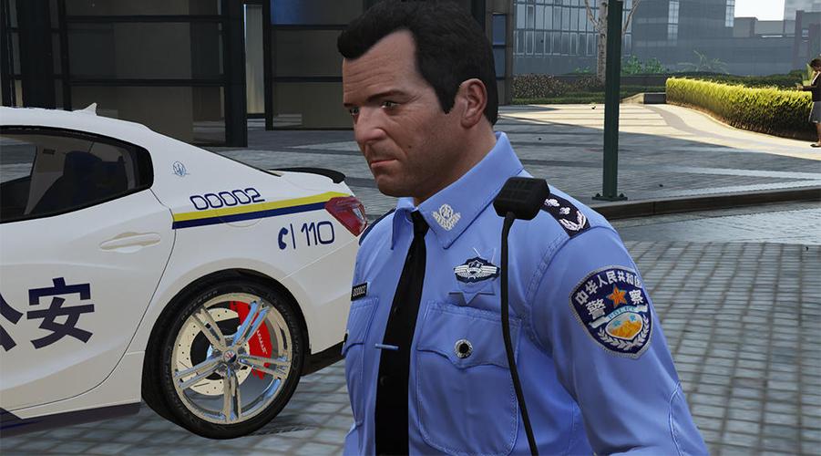 gta5中国警察怎么搞出来的