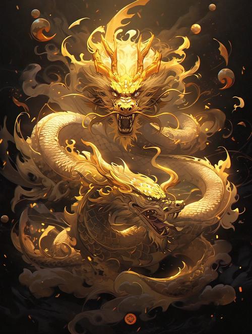 五爪金龙怎么画霸气