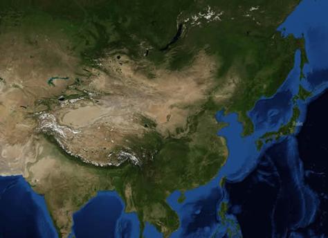 中国北斗卫星地图