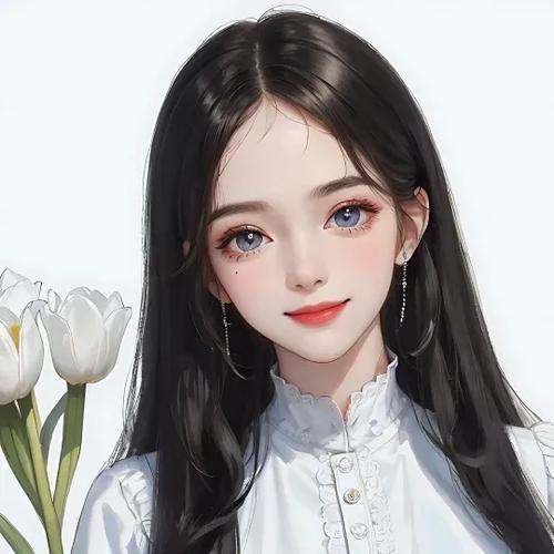 女人用纯白头像暗示你