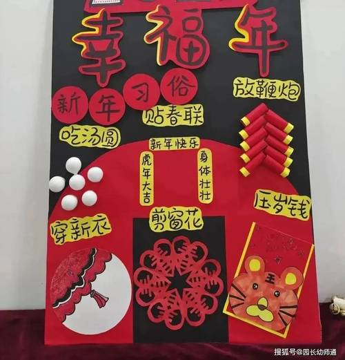新年班级布置红色主题