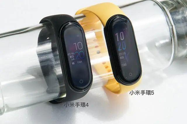 小米手环4代对比