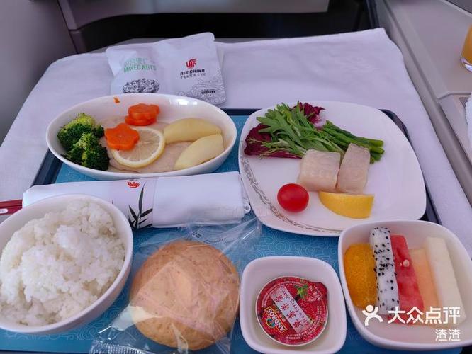 国航国际航班餐食菜单