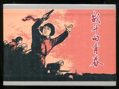 战斗的青春连环画
