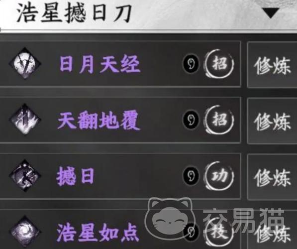 下一站江湖全部武学