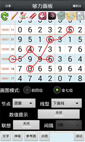排列五够力奖表正版