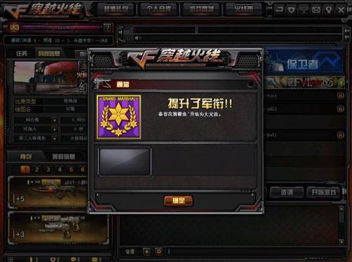 穿越火线元首等级