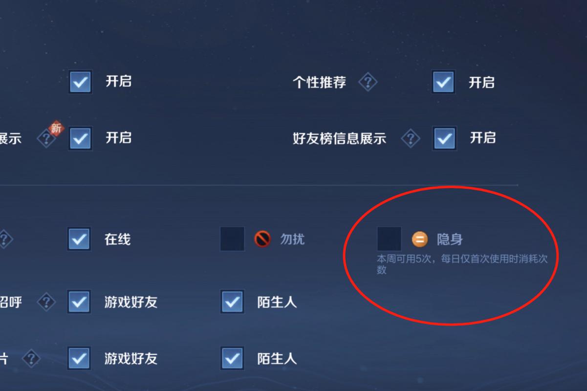 王者荣耀怎么开隐身访问