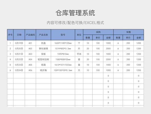 入库出库颜色设置颜色
