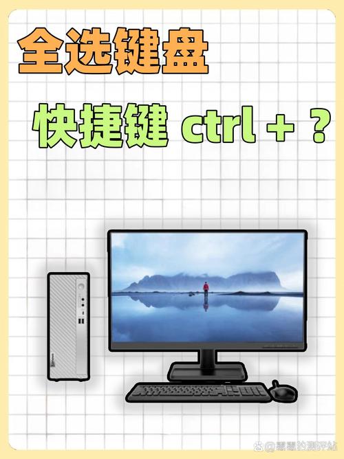 电脑全选