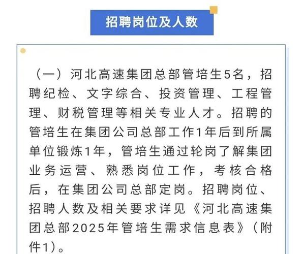 河北高速集团招聘公告