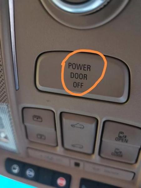 power door车上的啥意思
