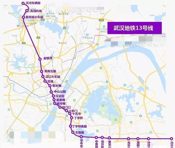 武汉地铁五期规划公示