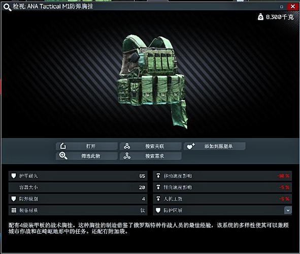逃离塔科夫弹挂