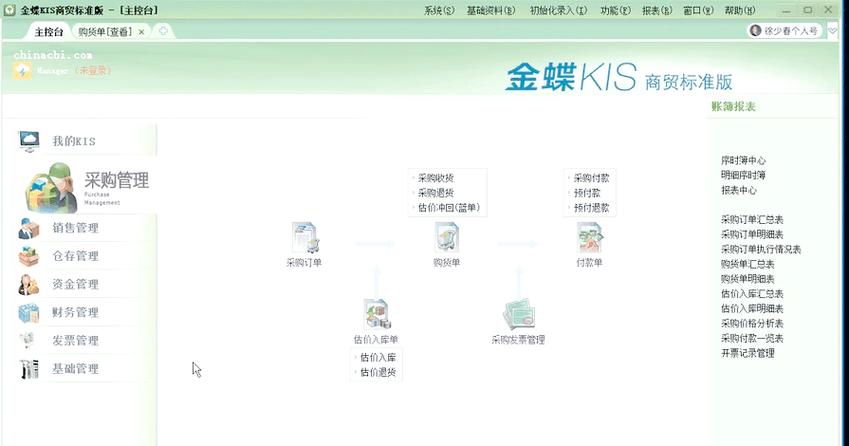 金蝶商贸标准版教程