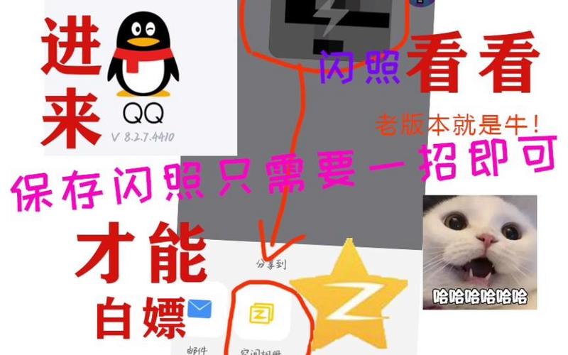 苹果QQ闪照怎么保存