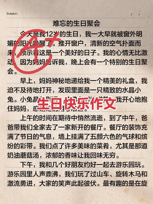 生日会心得体会