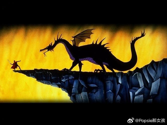 巨龙肚子里的动画片