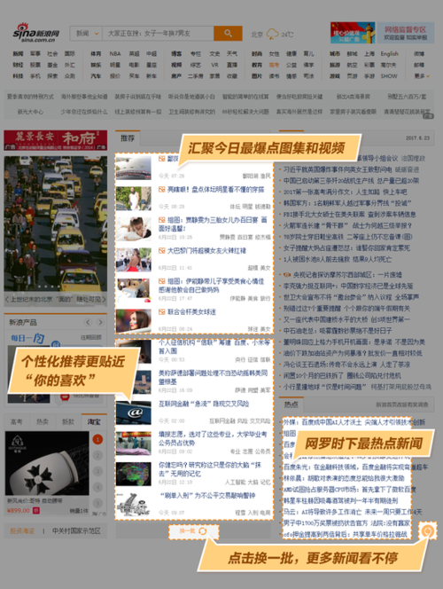 sina新浪首页手机版截图