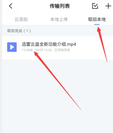 手机迅雷下载的电影存储位置