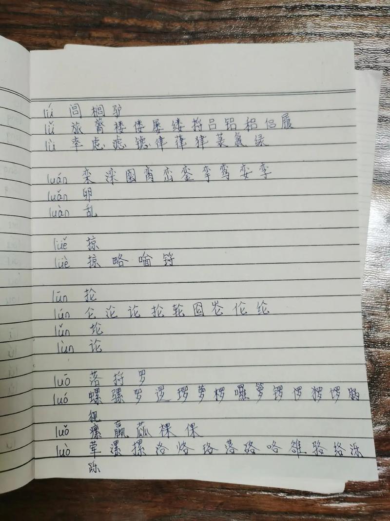 lu拼音的汉字有哪些字