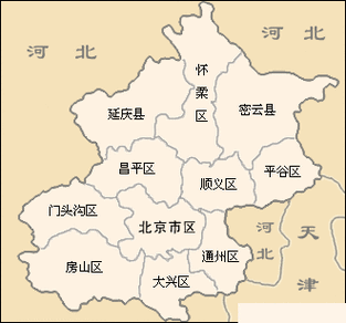 北京市地图北京市区地图缩略图