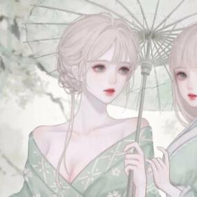 神仙头像古风闺蜜3人