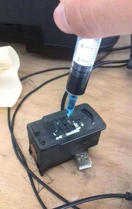 爱普生加墨水步骤