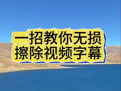 抖音字幕消除最简单方法截图