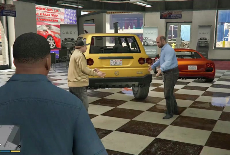 gta5存放车怎么移动