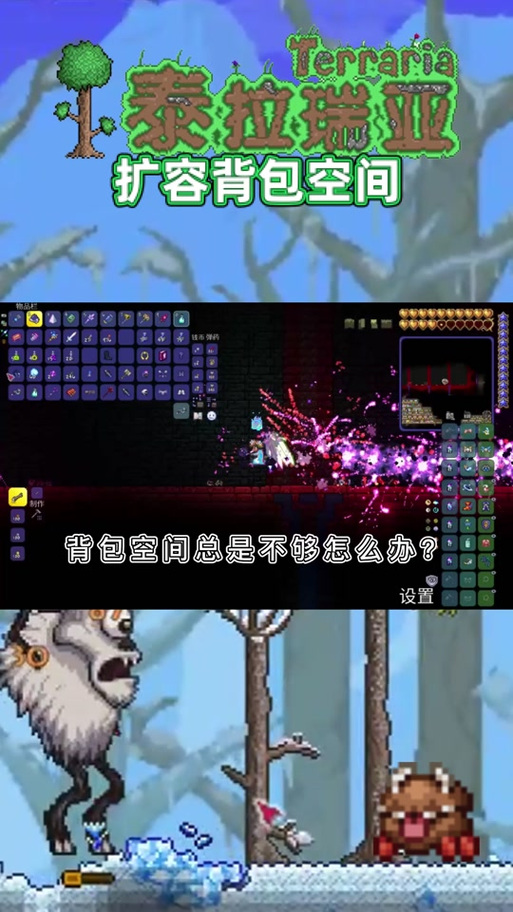 泰拉瑞亚大背包mod怎么打开
