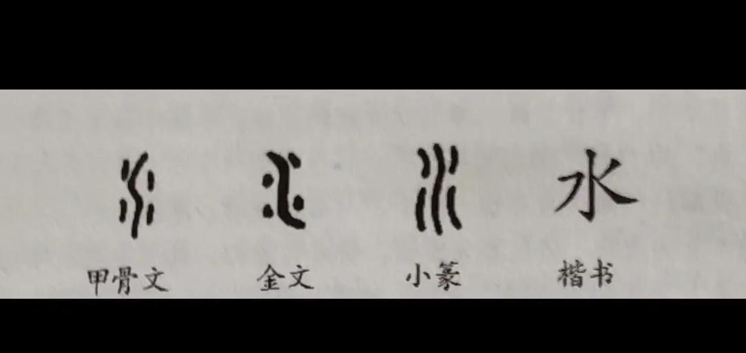 水字有哪几种写法