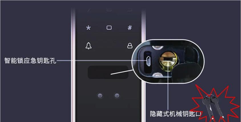 密码门锁钥匙孔使用方法缩略图