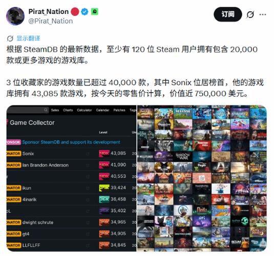 steam游戏人气排行榜