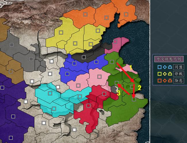 三国志11群雄割据地图