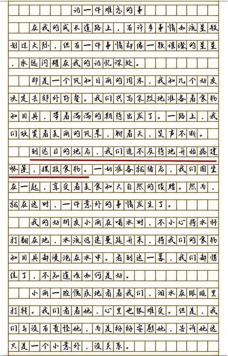 优秀范文800字可抄