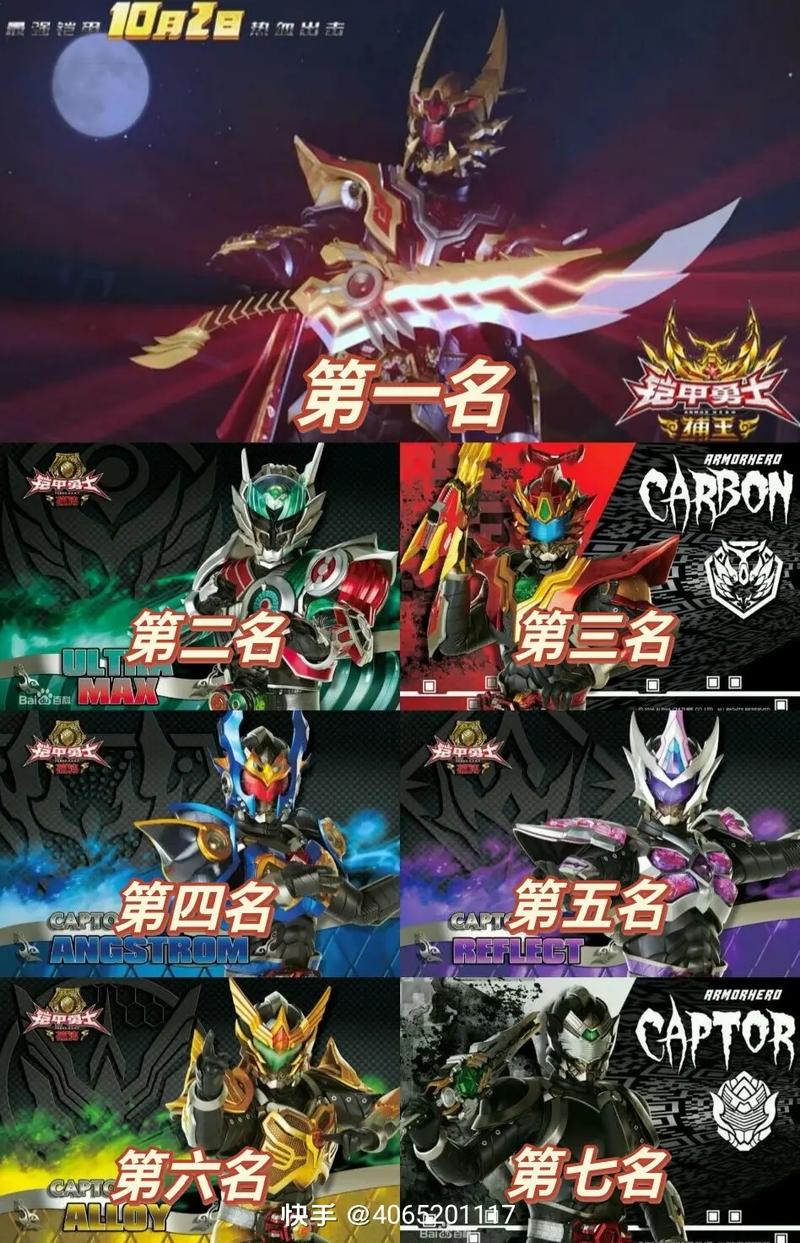 捕将四套铠甲谁最强